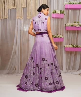 SKIRT LEHANGA WITH JACKET AND BLOUSE 3