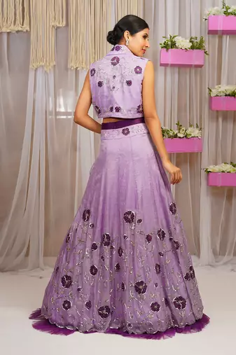SKIRT LEHANGA WITH JACKET AND BLOUSE