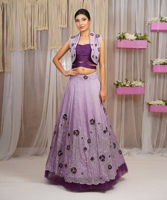 SKIRT LEHANGA WITH JACKET AND BLOUSE 5