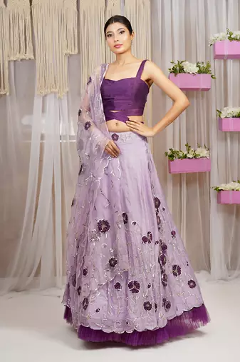 SKIRT LEHANGA WITH BLOUSE AND DUPATTA