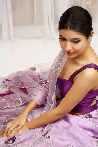 SKIRT LEHANGA WITH BLOUSE AND DUPATTA