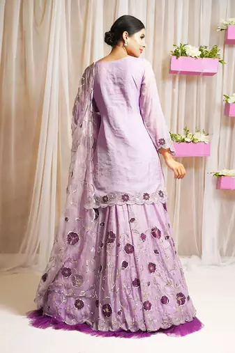 SKIRT LEHANGA WITH KURTA AND DUPATTA /SUIT SET