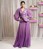 BLAZER COAT AND SHARARA/ CO - ORD SET