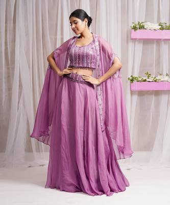 CAP SET WITH BLOUSE AND SHARARA 1