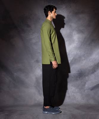 Green  Classic Shirt  3