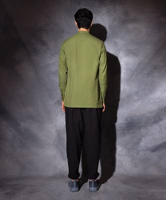 Green  Classic Shirt  4