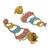 Traditional Enameled Multicolor Dangle Drop Jhumka Earring
