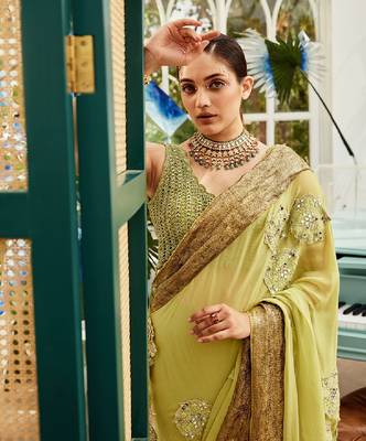 Green Saree 2