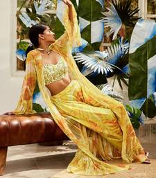 Yellow Dhoti Set
