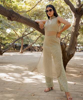 Olive Mesh Pant 3