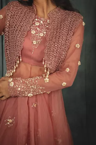Pink Belora Skirt Set