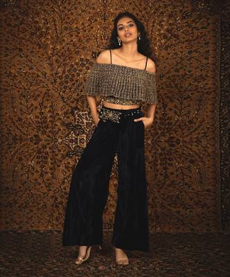Blue Rajkumari Pant Set 2