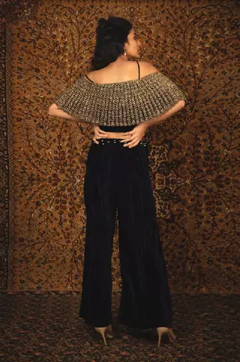 Blue Rajkumari Pant Set