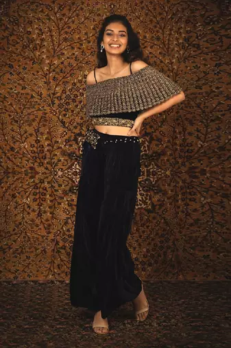 Blue Rajkumari Pant Set