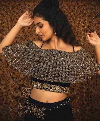 Blue Rajkumari Pant Set 5