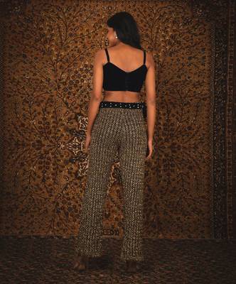 Blue Shehzadi Pant Set 3
