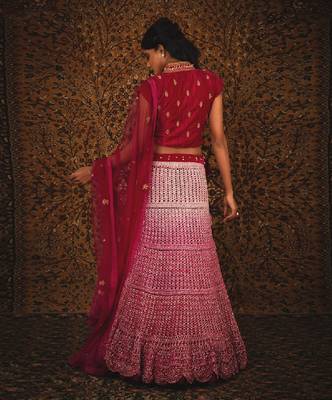 Pink Begum Lehenga Set 2