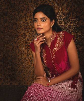 Pink Begum Lehenga Set 4
