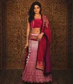 Pink Sultana Lehenga Set