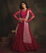 Pink Padmavati Lehenga Set