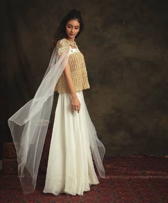 White Razia Sharara Set 3