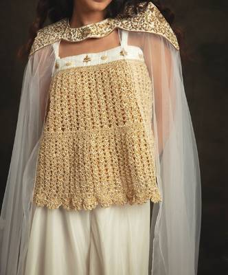 White Razia Sharara Set 4