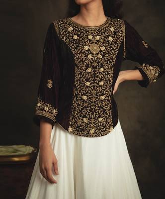 Brown Nyraa Skirt Set 4