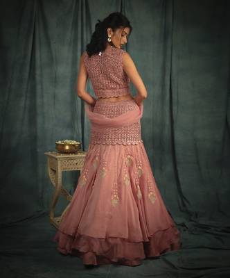 Pink Alexandra Skirt Set 2