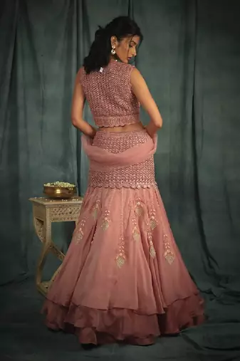 Pink Alexandra Skirt Set