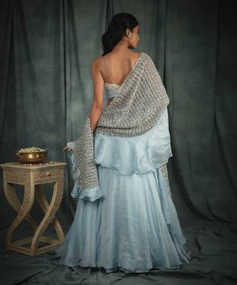 Blue Baroness Skirt Set 2