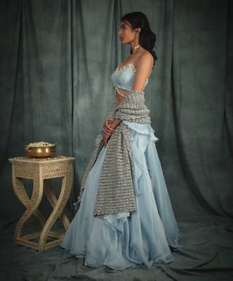 Blue Baroness Skirt Set 3