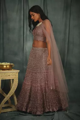 Lilac Adelina Skirt Set