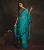 Vaidehi Blue Saree Set