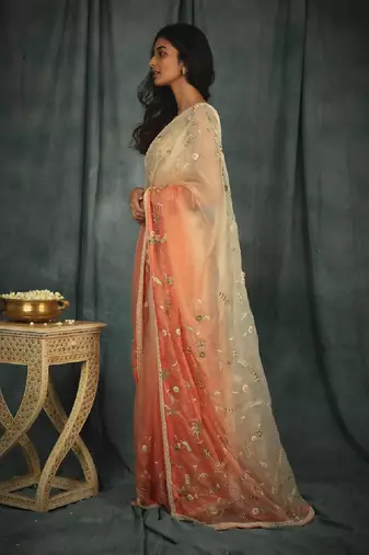 Empress Pink Saree Set 