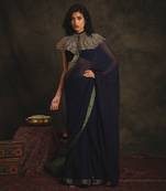 Sharanya Blue Saree Set