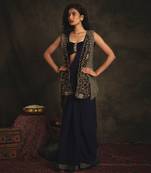 Suhasini Blue Saree Set