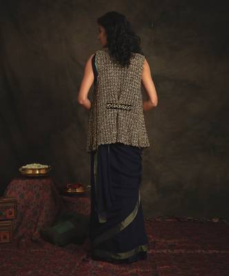 Suhasini Blue Saree Set 2