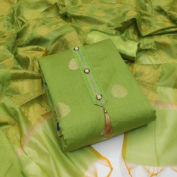 Green banarasi banarasi salwar 1