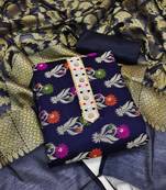 Blue banarasi banarasi salwar