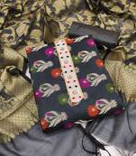 Grey Banarasi Banarasi Salwar