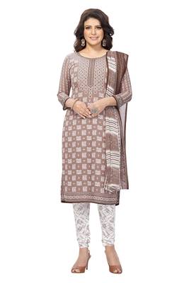 Multicolor printed crepe salwar 3