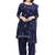 Multicolor printed crepe salwar