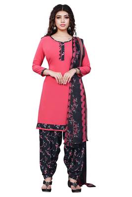 Multicolor printed crepe salwar 2