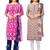 Multicolor printed crepe salwar