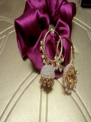  Gold Plated Designer Traditional Earrings 1