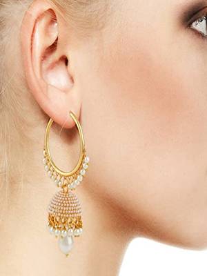  Gold Plated Designer Traditional Earrings 2