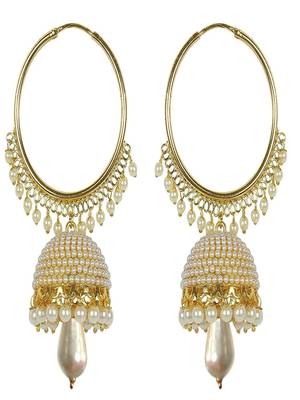  Gold Plated Designer Traditional Earrings 3