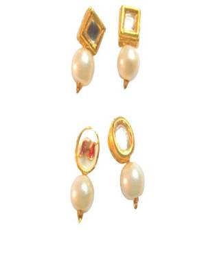 Gold Plated CZ Designer Traditional Earrings 2