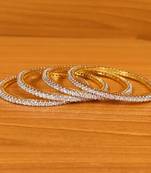 White bangles-and-bracelets