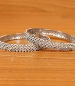 White bangles-and-bracelets